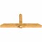 Ekena Millwork Eugene Rough Sawn Timber Gable Bracket, Western Red Cedar, 84"W x 35"H x 6"D x 6"F, 10/12 Pitch GBW084X35X0606EUG00RWR - alternate 2
